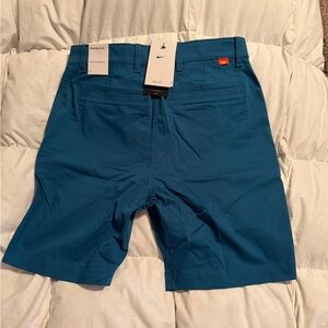 Nike Men's Teal Flat Front Shorts